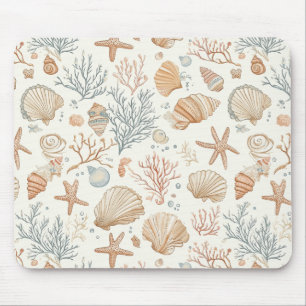 Rustic Coastal - Seashells, Starfish, Reef (32) Musmatta