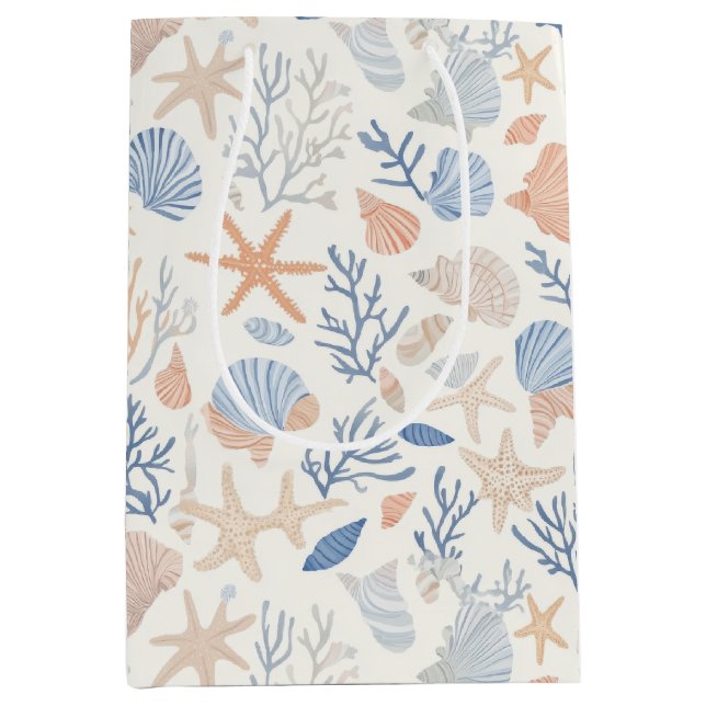 Rustic Coastal - Seashells, Starfish, Reef (34) (Framsidan)