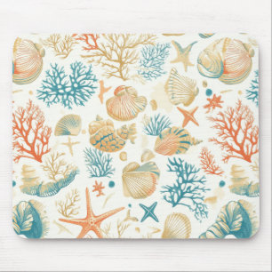 Rustic Coastal - Seashells, Starfish, Reef (9) Musmatta