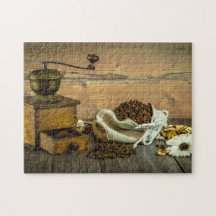 Rustic Coffee Grinder Photo