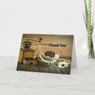 Rustic Coffee Grinder Photo Tack Kort