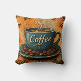 Rustic Coffee Vintage Farmhouse Kitchen Decor Kudde