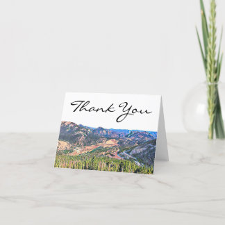 Rustic Colorado Mountains Tack Kort