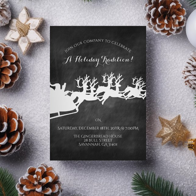 Rustic Company Julfirande Inbjudningar (Skapare uppladdad)