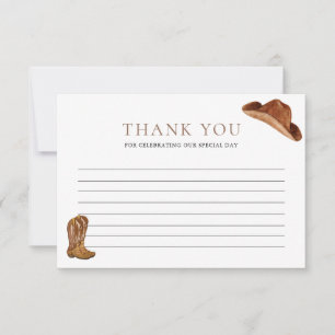 Rustic Cowboy Baby Shower Tack Kort