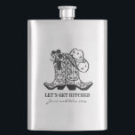 Rustic Cowboy Groomsman Gift Bachelor Party Fickplunta<br><div class="desc">En rolig dodle för en Groom-to-be och hans nära och kära.</div>