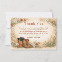 Rustic Cowgirl Graduation Party