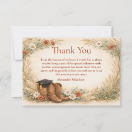 Rustic Cowgirl Graduation Party Tack Kort