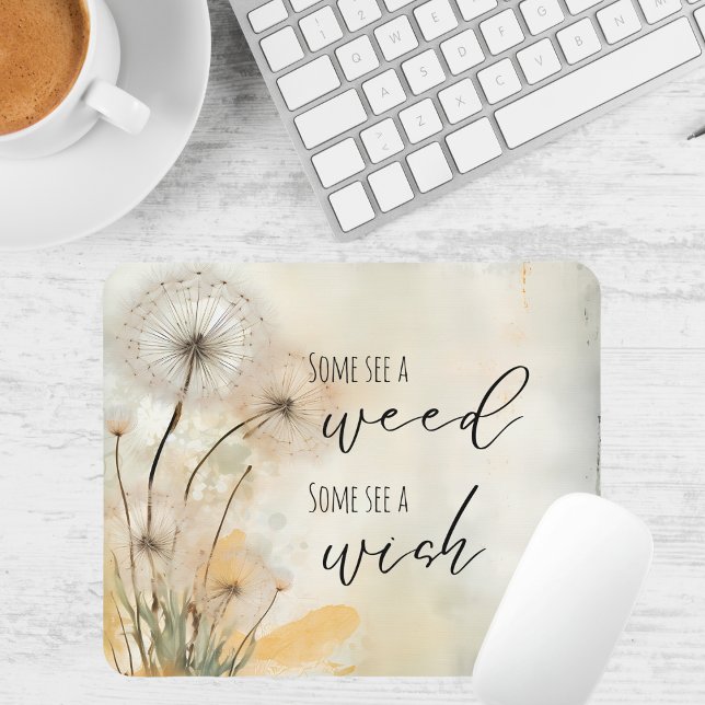 Rustic Dandelion En del ser en Ogräs. Musmatta (Skapare uppladdad)