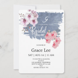 Rustic Denim Bridal Shower Invitation Inbjudningar