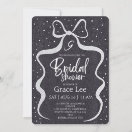 Rustic Denim Bridal Shower Invitation Inbjudningar