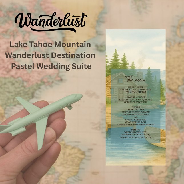 Rustic Desert Southwest Terracotta Bröllop Middag Program (Skapare uppladdad)