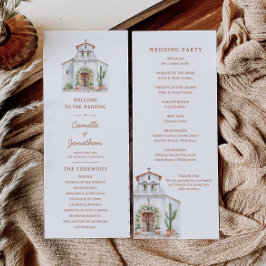 Rustic Destination Wedding Program