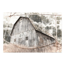Rustic Distress Grått Brown Barn Vintage Struktur