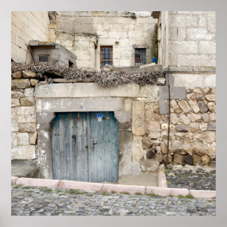 Rustic door nr 4 poster