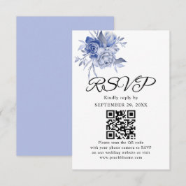 rustic dusty blue roses and other flowers OSA kort