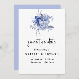 rustic dusty blue roses and other flowers spara datumet