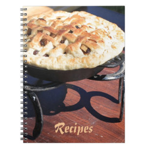 Rustic Dutch Oven Paj Recipe Anteckningsbok