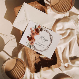 Rustic Earth & Champagne Blommigts w Meal OSA 2 Kort