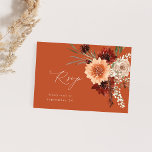 Rustic Earth & Champagne Blommigts w Meal OSA - TC<br><div class="desc">Skicka en roligt och elegant, moderna Rustic Earth & Champagne-Blommigtar på Terra Cotta-OSAN med ett matkort med dina inbjudningar till bröllop och party inklusive Studentfester. Se vår samling för ett alternativ utan måltiden. Hand-målade, vattenfärgade blommigtar i persikor, champagnebeige, kräm och burgundi terra cotta är utmärkande för denna Rustiska OSA. Samlingen...</div>