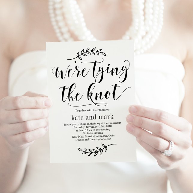 Rustic Elegance EDITABLE FÄRG bröllopsinbjudan REC Tack Kort (Skapare uppladdad)