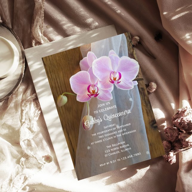 Rustic Elegance Quinceanera Barn Party Inbjudningar (Skapare uppladdad)