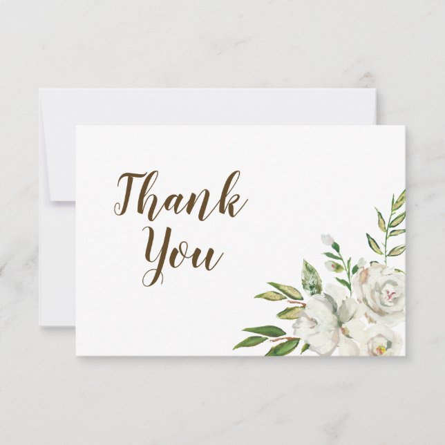 Rustic Elegance - tackkort Tack Kort (Framsida)