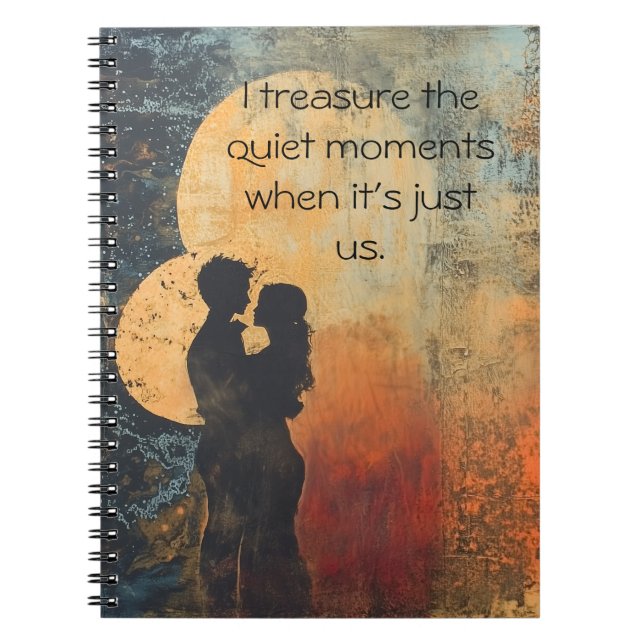 Rustic Embrace Spiral bärbar dator Anteckningsbok (Framsidan)