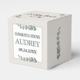 Rustic Eucalyptus 2"w x 2"l x 2"h Presentaskar