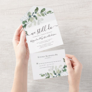 Rustic Eucalyptus Vow Renewal