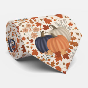 Rustic Fall Autumn Pumpkins Wildblommor Löv Slips