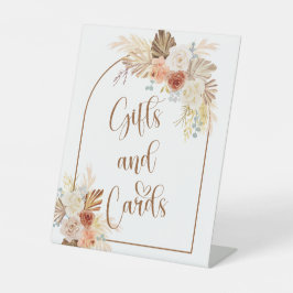 Rustic Fall Boho Arch Pampas Grass Gifts and Cards