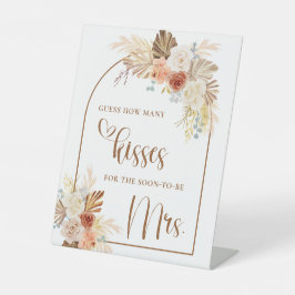 Rustic Fall Boho Arch Pampas Grass gissar hur mång