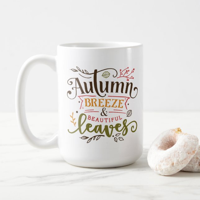 Rustic Fall Kaffemugg (Med munk)
