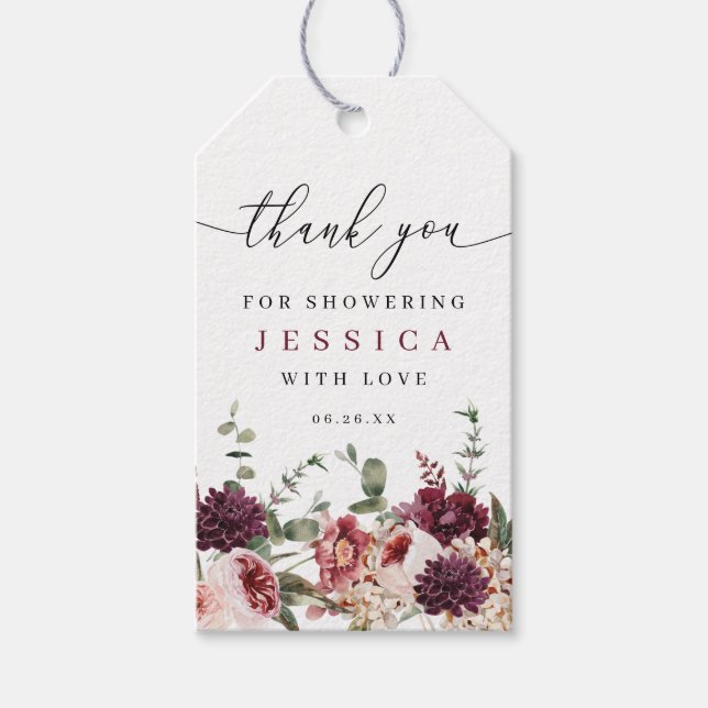 Rustic Fall Land Boho-Möhippa till förmån för Presentetikett (Framsidan)