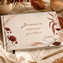 Rustic Fall Mocha Kaffe Choklad Bröllopsdusch
