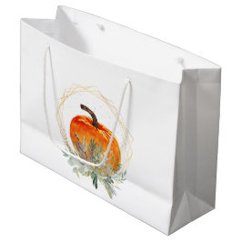 Rustic Fall Pumpkin Watercolor