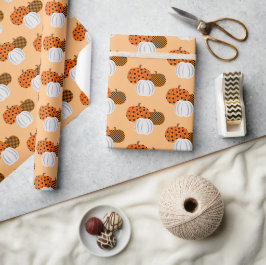 Rustic Fall Pumpkins Presentpapper