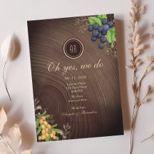 Rustic Fall Wedding Reception