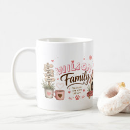 Rustic Familj (ANPASSAD) Mugg Design