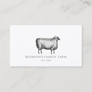 Rustic Family Farm Visitkort