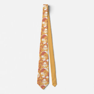 Rustic Färg Halloween Mönster - Neck Tie Slips