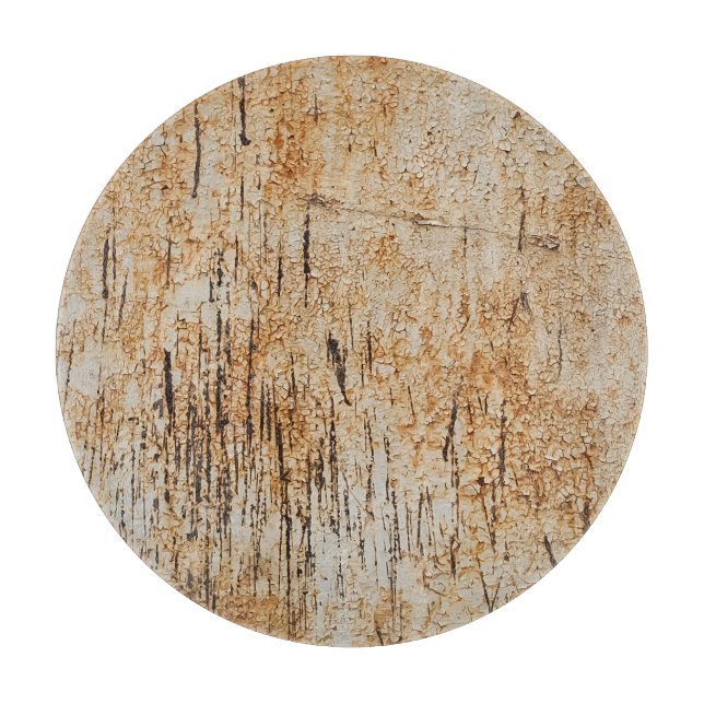 Rustic färg intertwine i korroderad metall struktu (Framsidan)