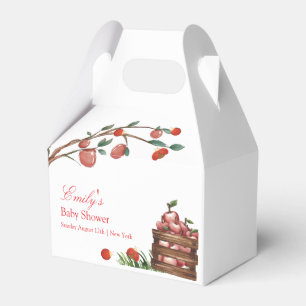 Rustic Farm Ladybug Apple Girl Shower Presentaskar