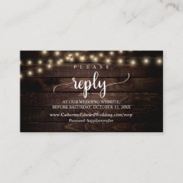 Rustic Farm Wood, String Ljus, Online OSA Enclo Tilläggskort