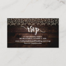 Rustic Farm Wood, String Ljus, OSA Response Encl