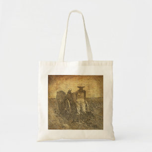Rustic Farmer Tote Bag Tygkasse