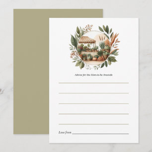 Rustic Farmers marknadshandlare för spädbarn Rådkort