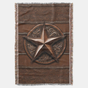 Rustic Farmhouse Cowboy Westerna Land Texas Star Filt