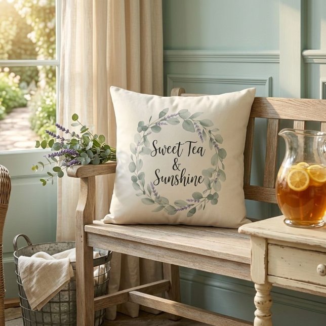 Rustic Farmhouse Decorative Throw Pillow - Cozy  Kudde (Skapare uppladdad)